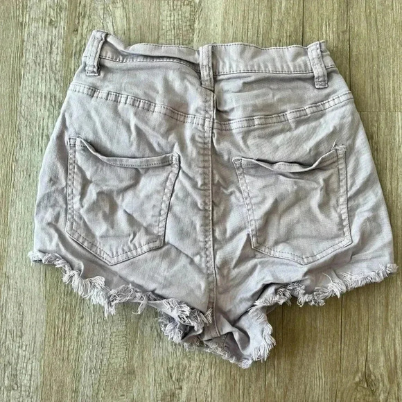Womens/Juniors Refuge by Charlotte Russe Purple Shorts - 0 - Picture 3 of 5